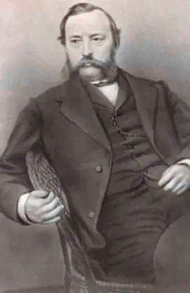 Photo of Burlingame founder, Anson Burlingame.